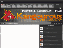 Tablet Screenshot of kangourous.net